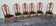 Set de 6 chaises en acajou
