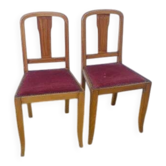 Paire de chaises
