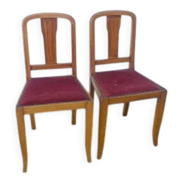 Paire de chaises