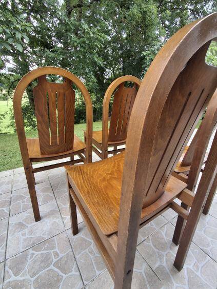 Set of 4 Baumann Argos chairs