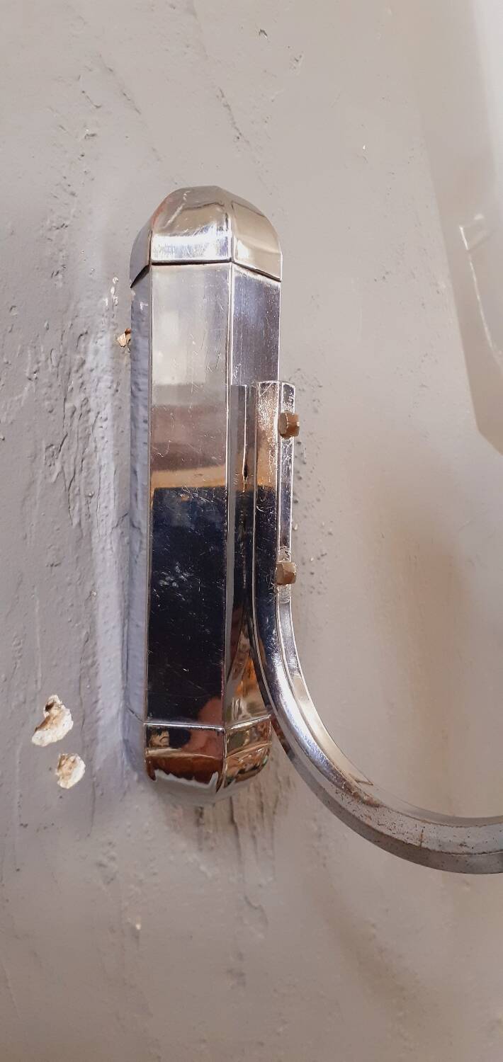 Art Deco Bathroom Wall Lamp Year 40.