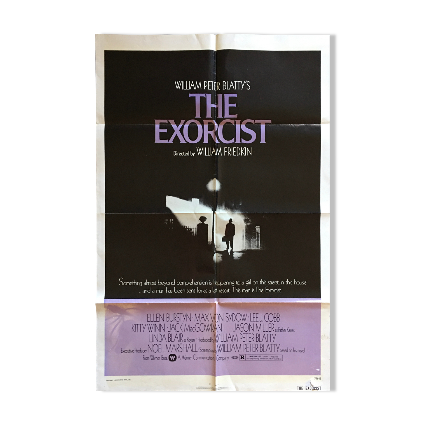 The Exorcist - original US 1sht Poster - 1973
