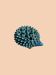 Hedgehog flower holder in glazed ceramic by Pol Chambost