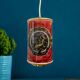 Hand Painted Glass Hanging Lamp