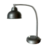 Gray industrial desk lamp 1970