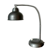 Lampe de bureau industrielle grise 1970