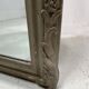 Louis XV style mirror in wood and patinated stucco, 20th century