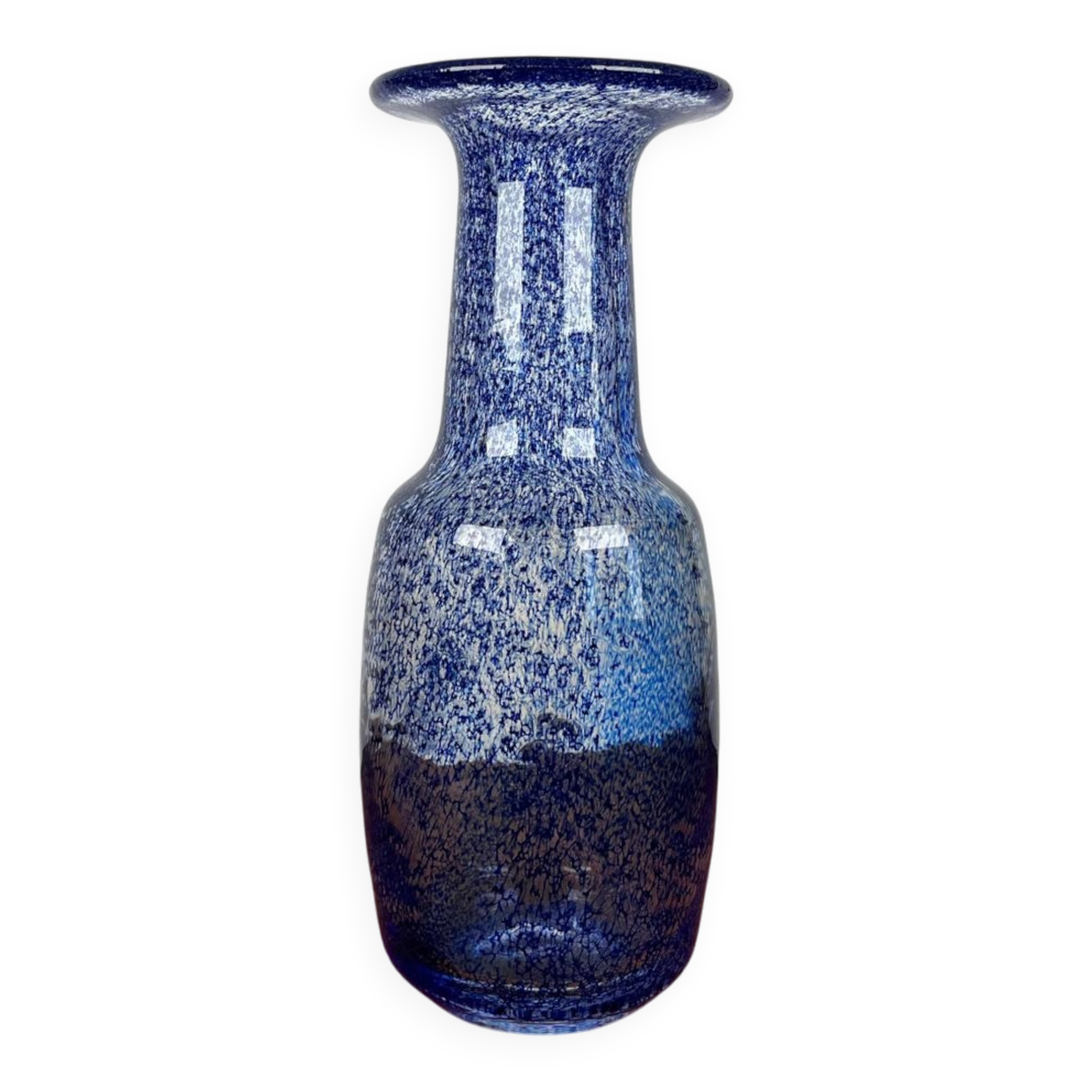 Vintage Swedish glass vase by Sven Vallien for Kosta Boda.
