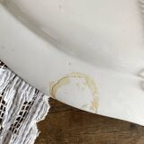 Large antique decorative Gien platter