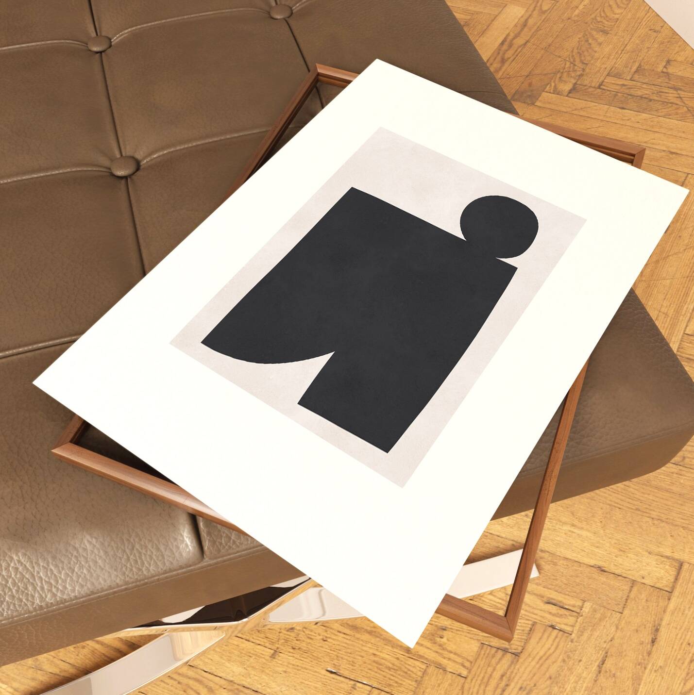 Peinture faite à la main 29,7x42cm