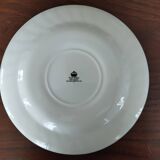 8 blue & white plates