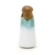 Glazed ceramic vase by Avobin, 1970s