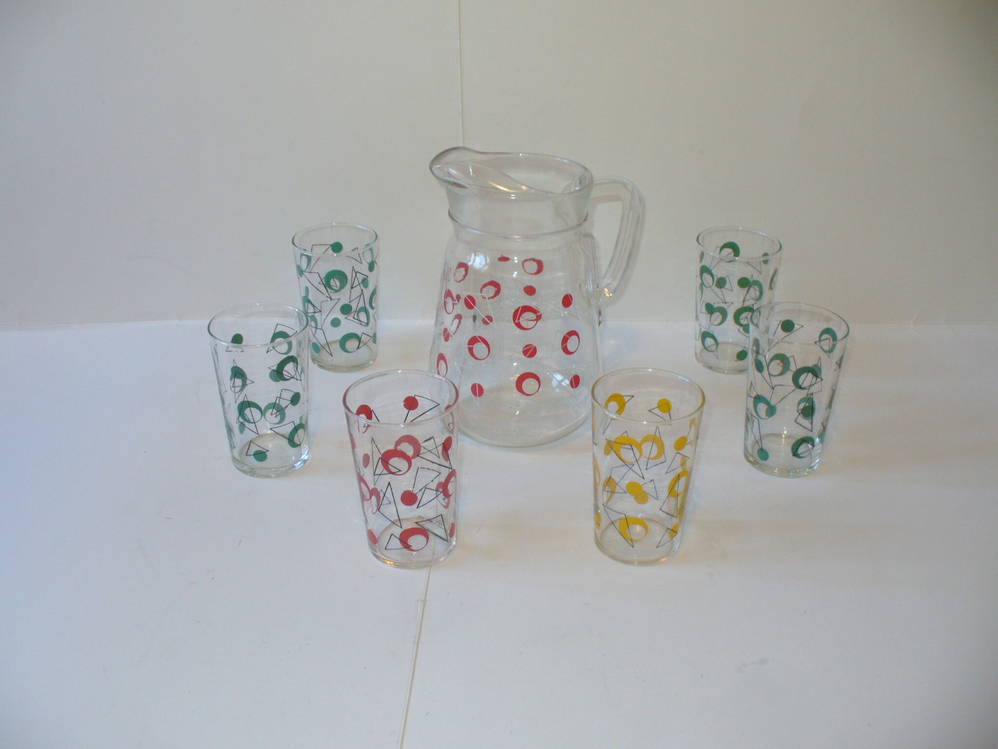 Orangeade service from the 50s