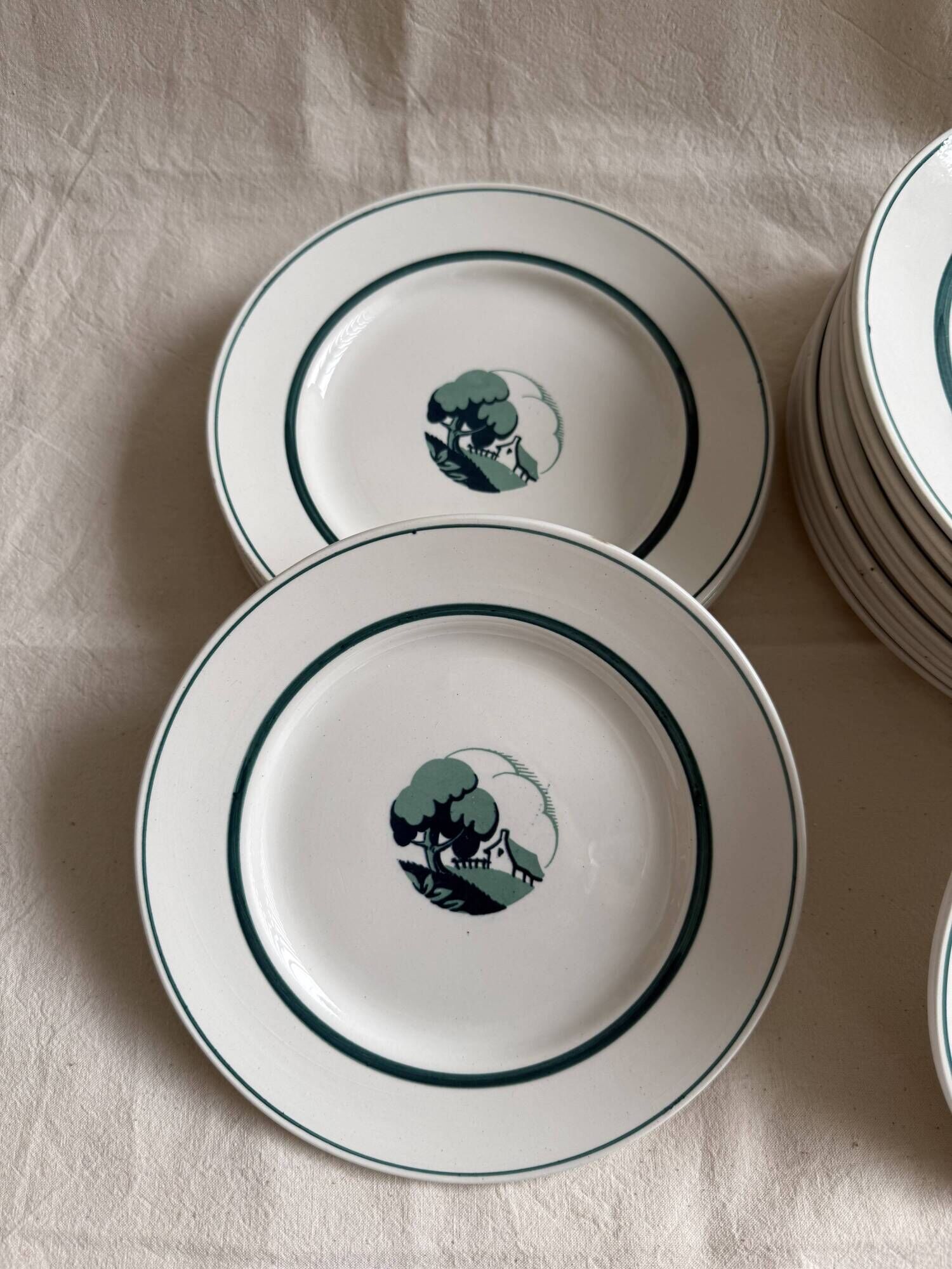 Service "Arlette", Sarreguemines 25 pieces.