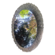 Oval mirror backlit Egon Hillebrand 60s/70s