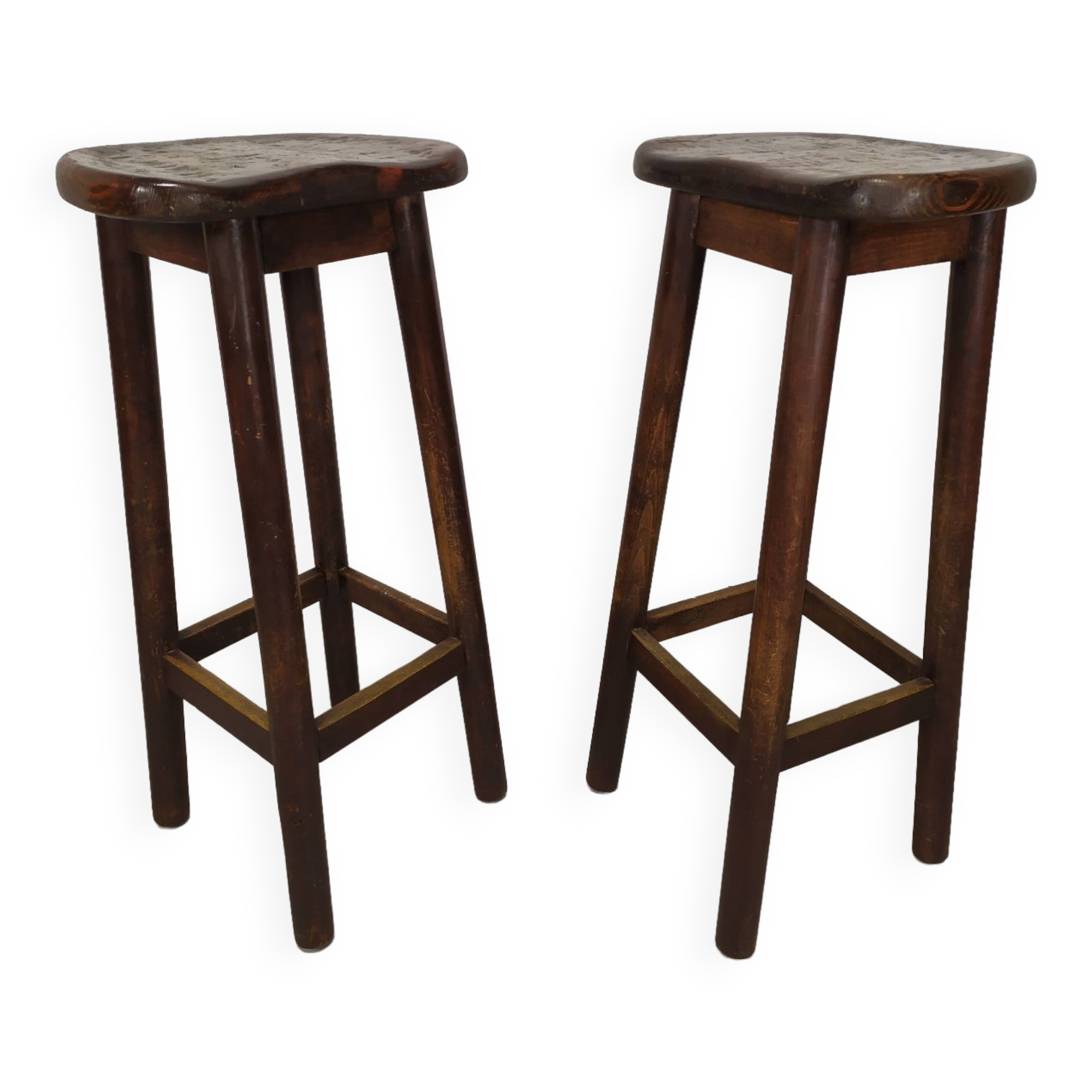 Brutalist bar stools