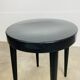 Pair of black Baumann stools, 1960s