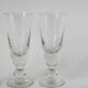 Set of 3 absinthe glasses, early 20th century
