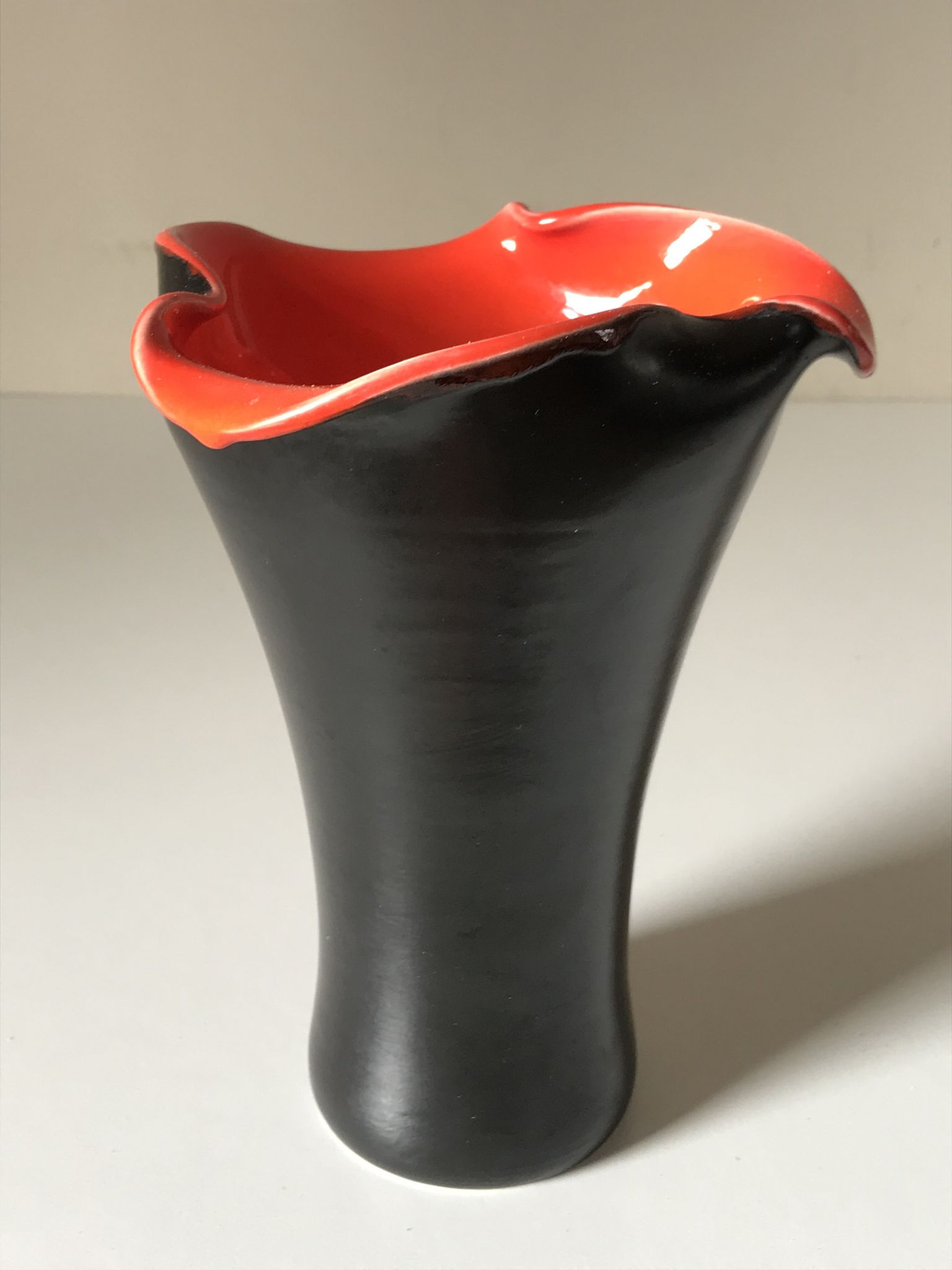 Ceramic vase weaned design 50 years