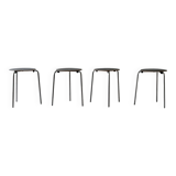 Set of 4 industrial stools
