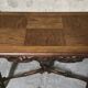 Oak side table – Louis XV style – late 19th century
