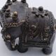 Airavata elephant in bronze. 19th century India.