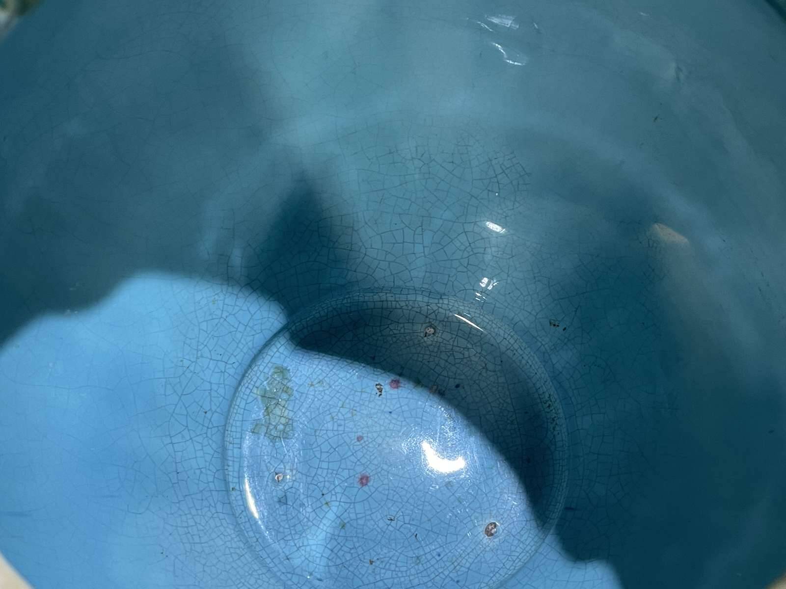 Early 20th century earthenware cachepot