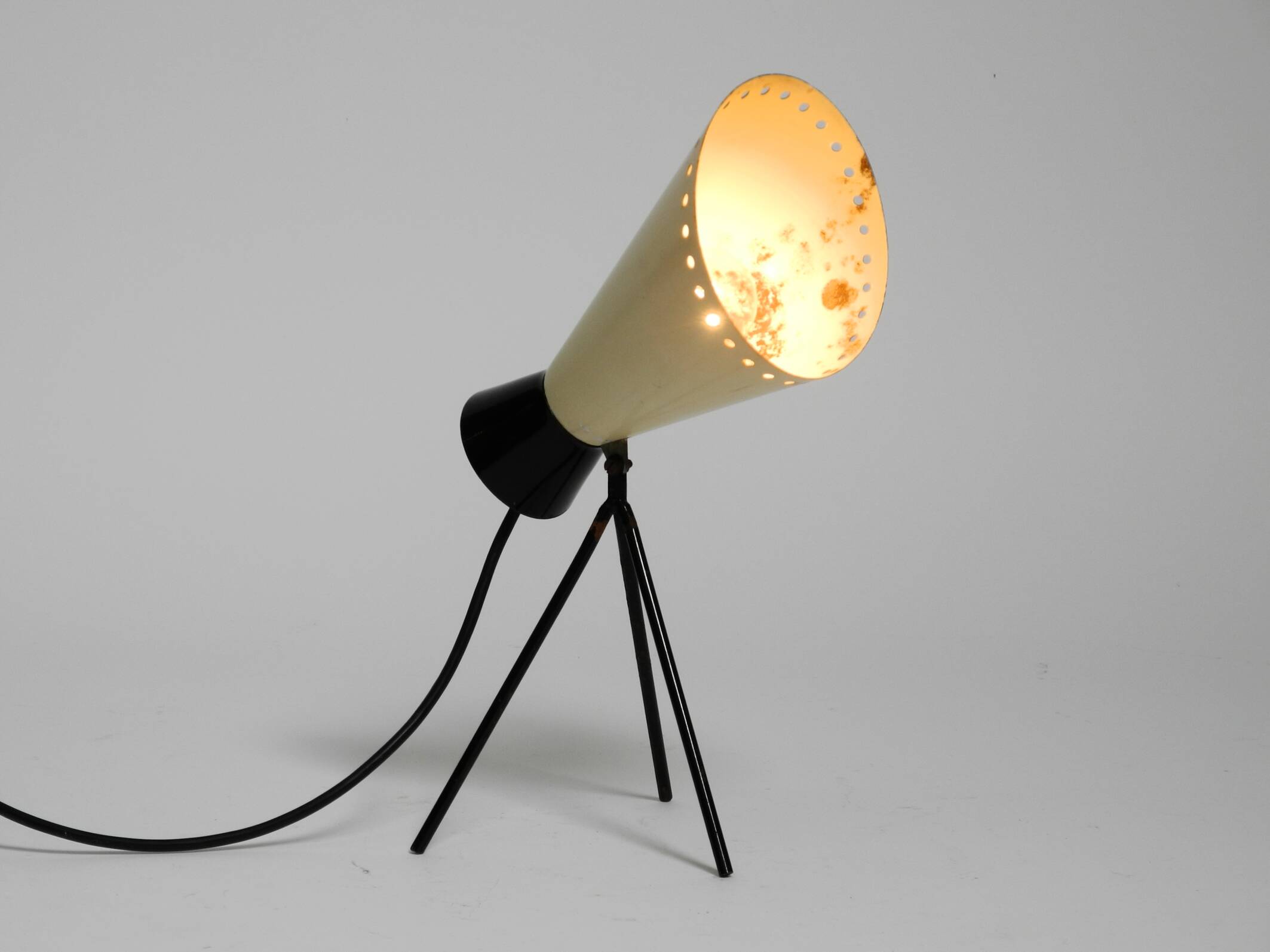 Lampe de table tripode par Josef Hurka pour Napako, République tchèque
