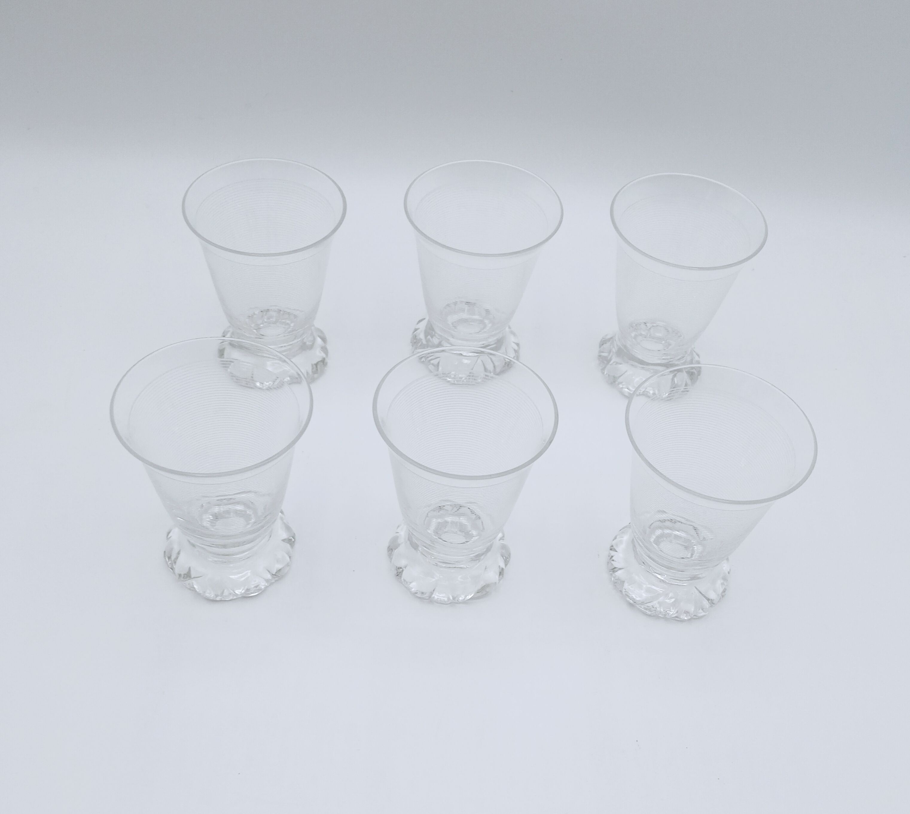 Daum crystal glasses