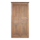 Porte de placard bois ancienne, double porte bois vintage, déco intérieur