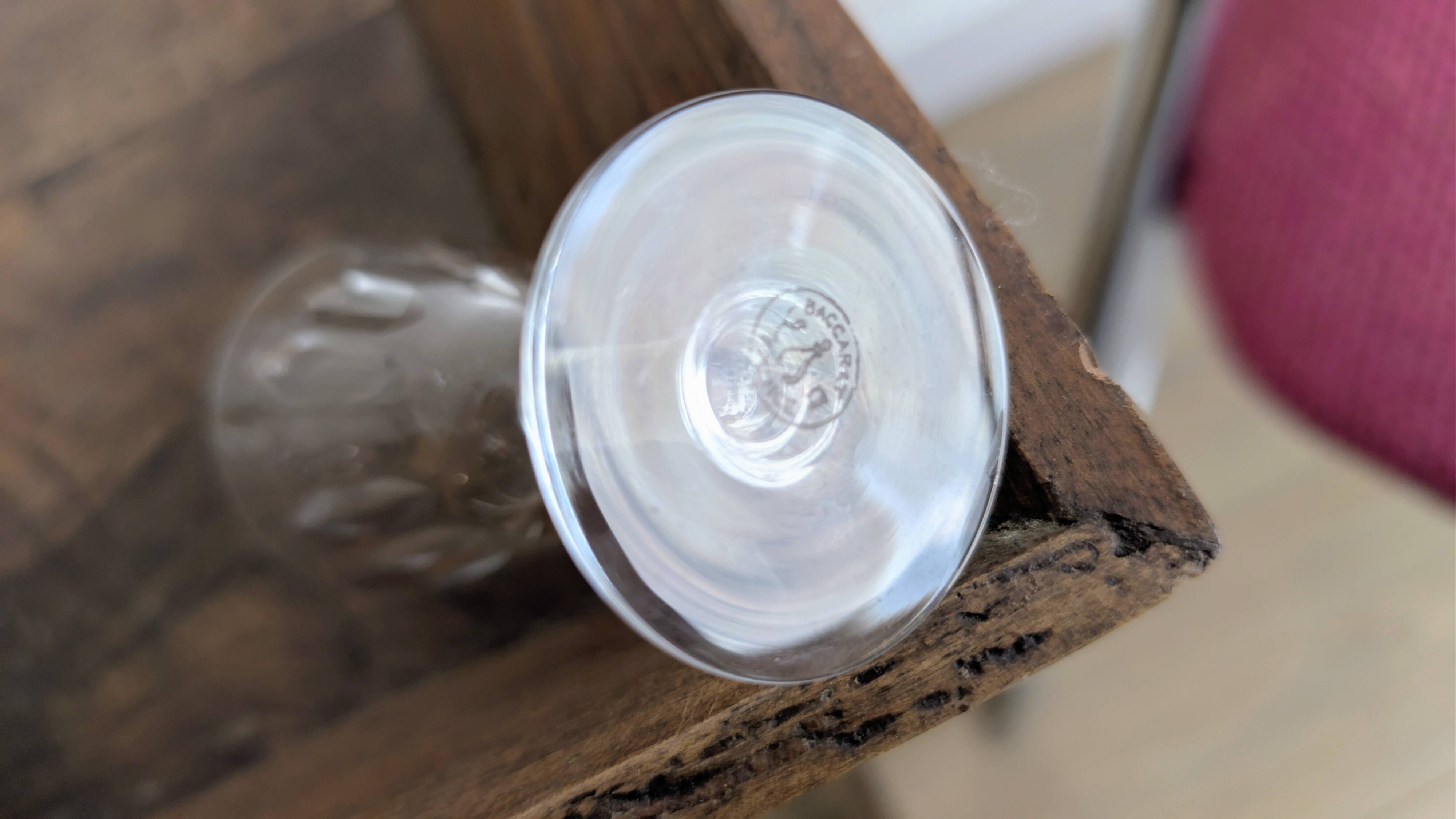 Baccarat crystal liqueur service – refined set - 7 pieces