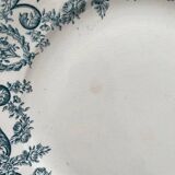 12 flat ironware plates “Louis XVI” Saint Amand and Hamage