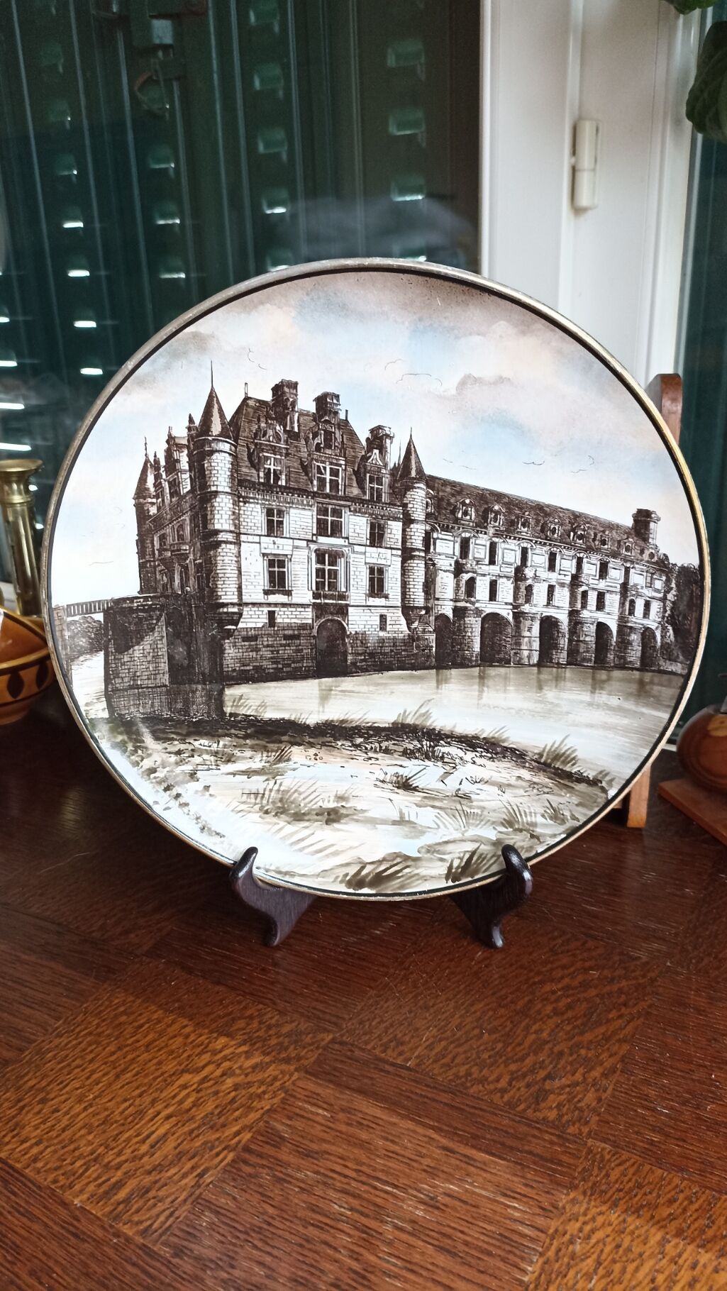 Decorative dish Choisy-le-Roi - Château de Chambord