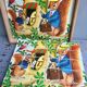 Ancien jeu de cubes en bois