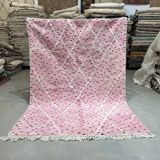 Pink beniourain carpet 207x297cm