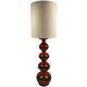 Ceramic space age floor or table lamp by Kaiser Leuchten, 1960s