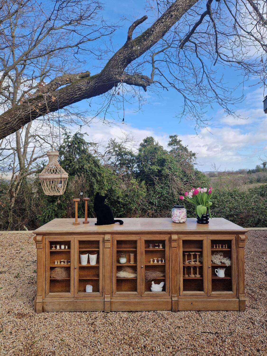 Comptoir en chêne