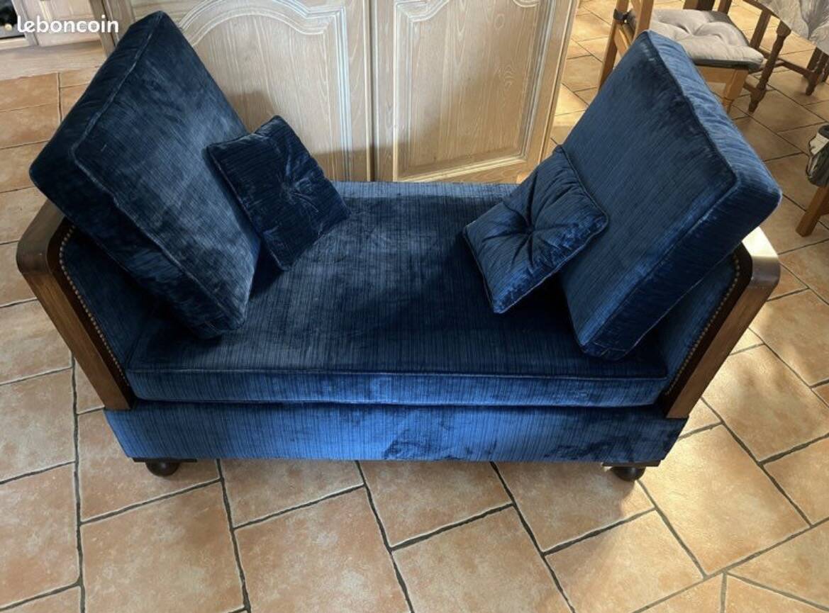 vintage convertible chaise longue