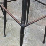 Set of 3 old bar stools 50, 60s