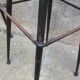 Set of 3 old bar stools 50, 60s