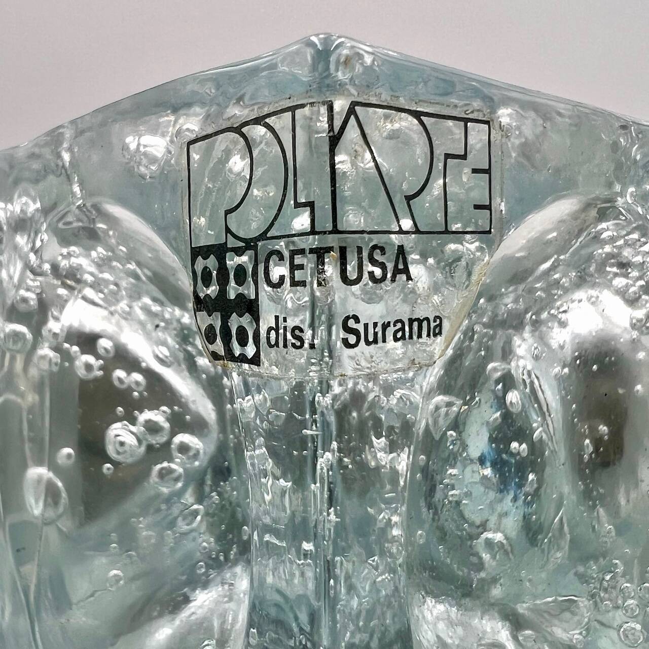 Poliarte 'Cetusa' Sconce by Surama - Rare Luxury 70s Vintage Wall Lamp