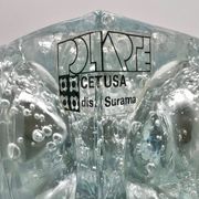 Poliarte 'Cetusa' Sconce by Surama - Rare Luxury 70s Vintage Wall Lamp