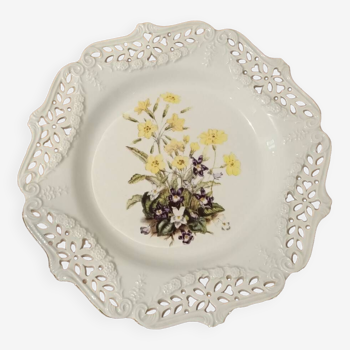 Numbered primrose plate