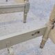 Pair of antique Louis XVI style beds with patina - 1900s