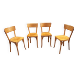 Set of 4 Baumann bistro chairs