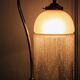 Lampe bronze verre perles