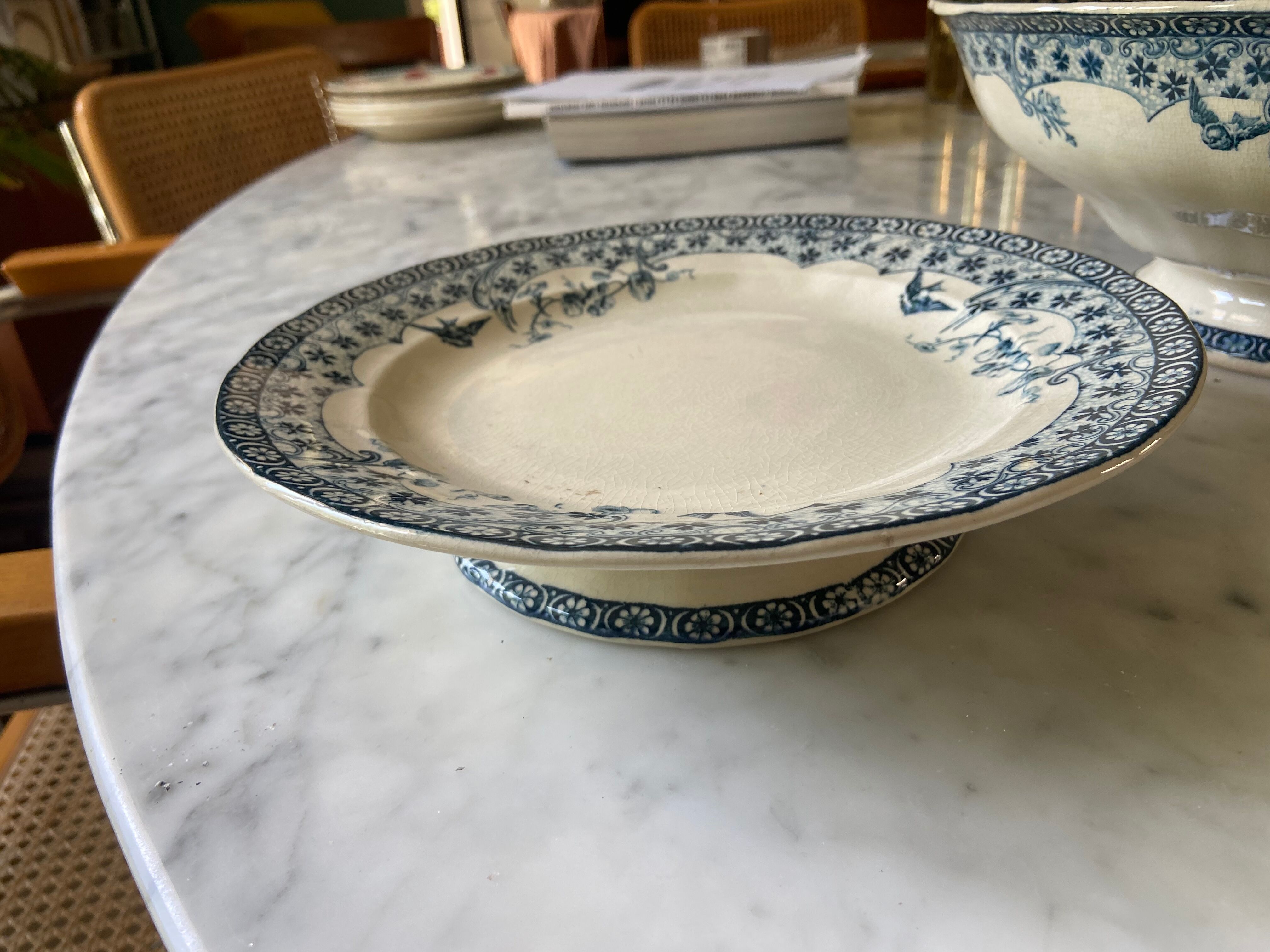 Series of 3 dishes Iron Earth