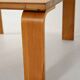 Coffee table in pine and oak, 1960s