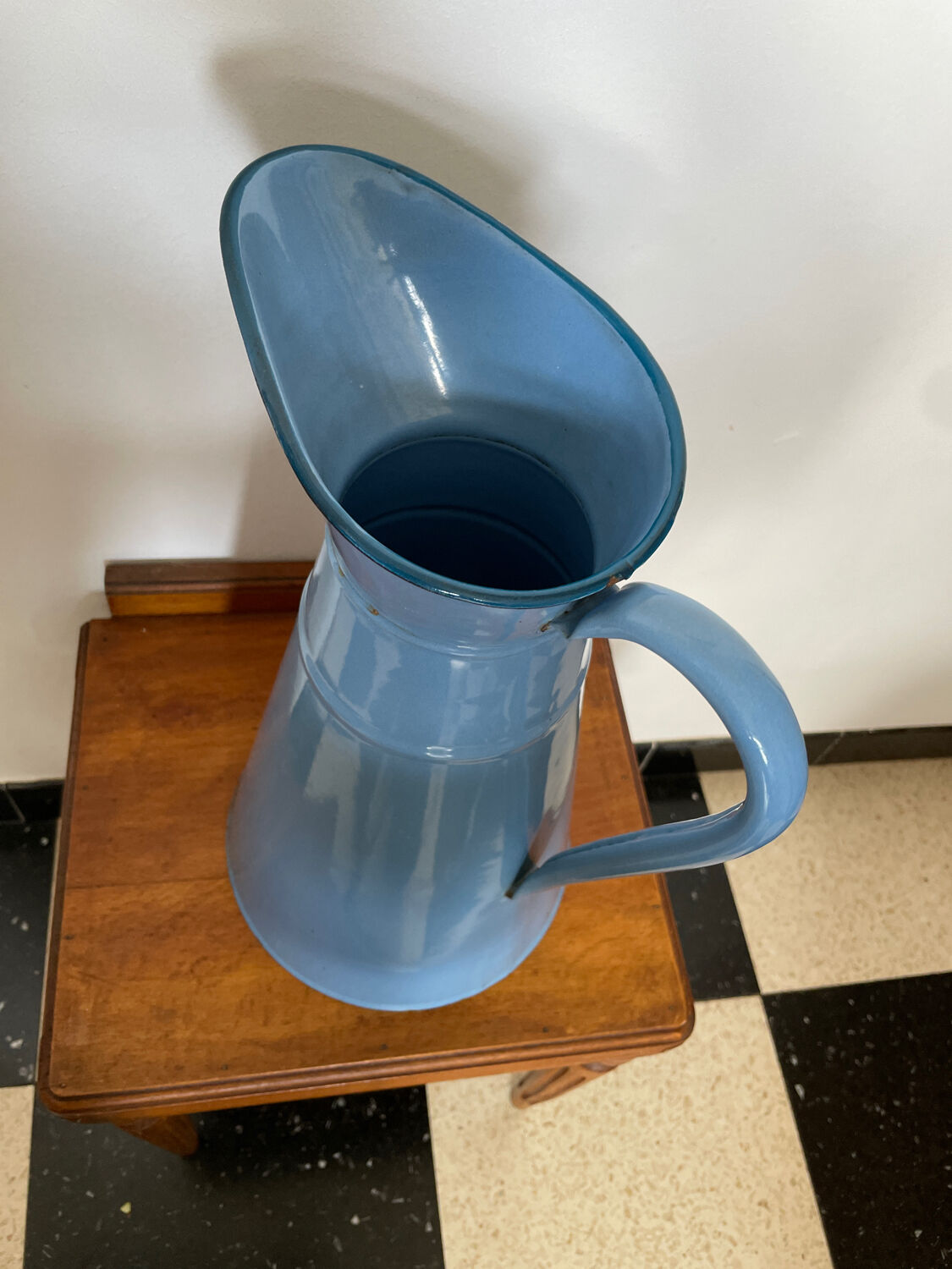 Blue Pitcher