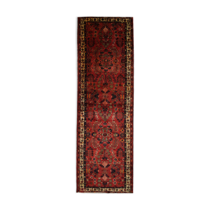 tapis traditionnel persan vintage Long tapis en laine tissée à la main 110x350cm